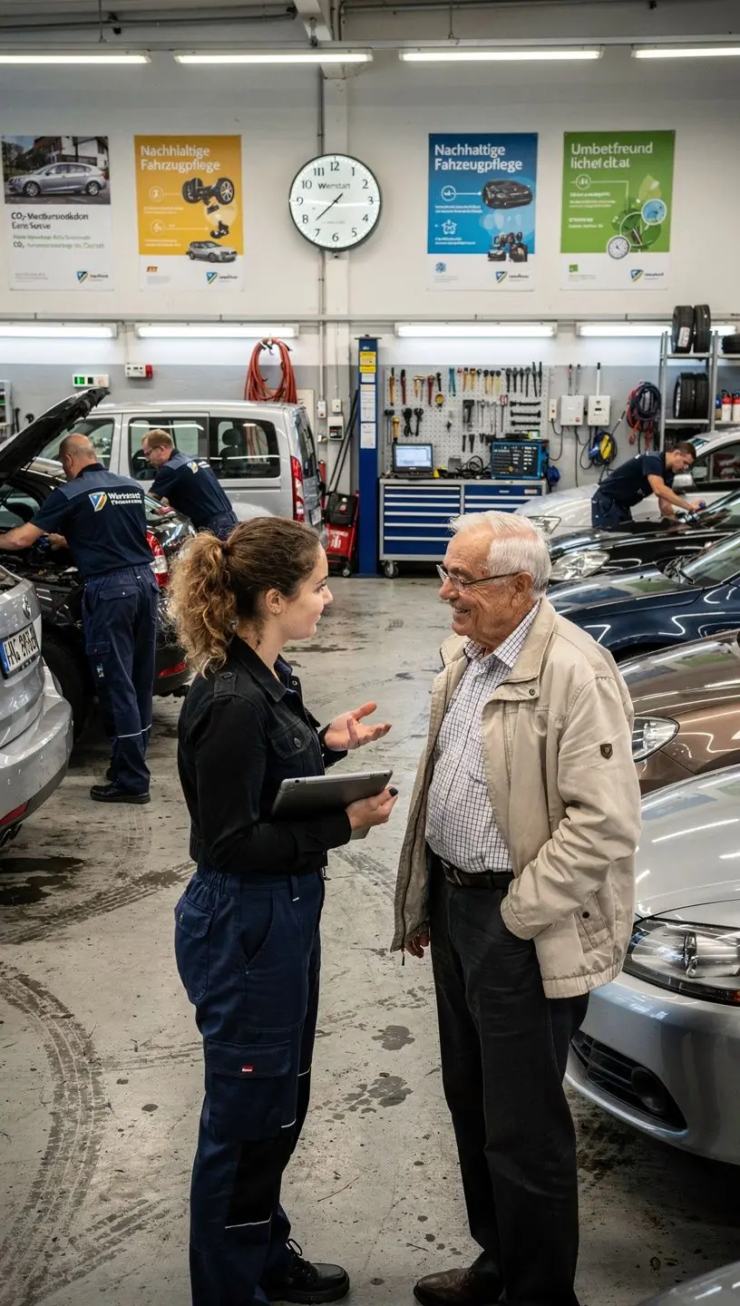 Moderne Diagnosegeräte analysieren Motor- und Elektroniksysteme für präzise Fehlererkennung.